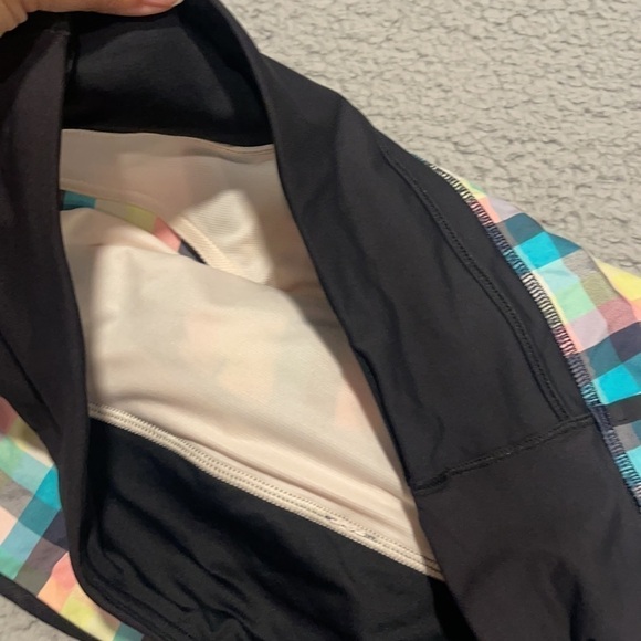 Lululemon women's Tracker Shorts II Wee Wheezy Check Print 6 - Picture 5 of 6